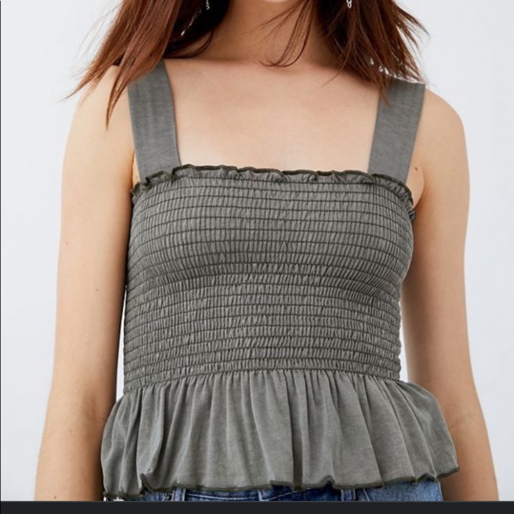 UO Urban outfitters army green top